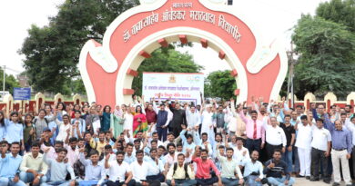 Rally organized for 'National Education Policy-2020' from University Gate