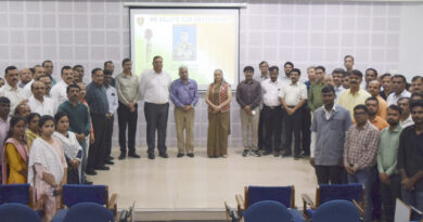 Tribute to Martyr Anshuman Singh at Maharashtra University of Health Sciences