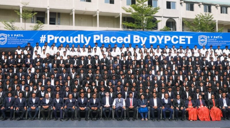 D. Y. Patil Engineering 680 students selected in reputed companies