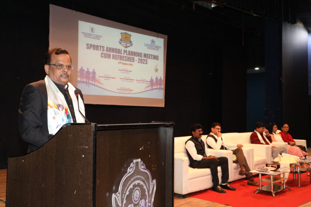 The reputation of the sports department has been raised - Vice Chancellor Dr. Pramod Yewle