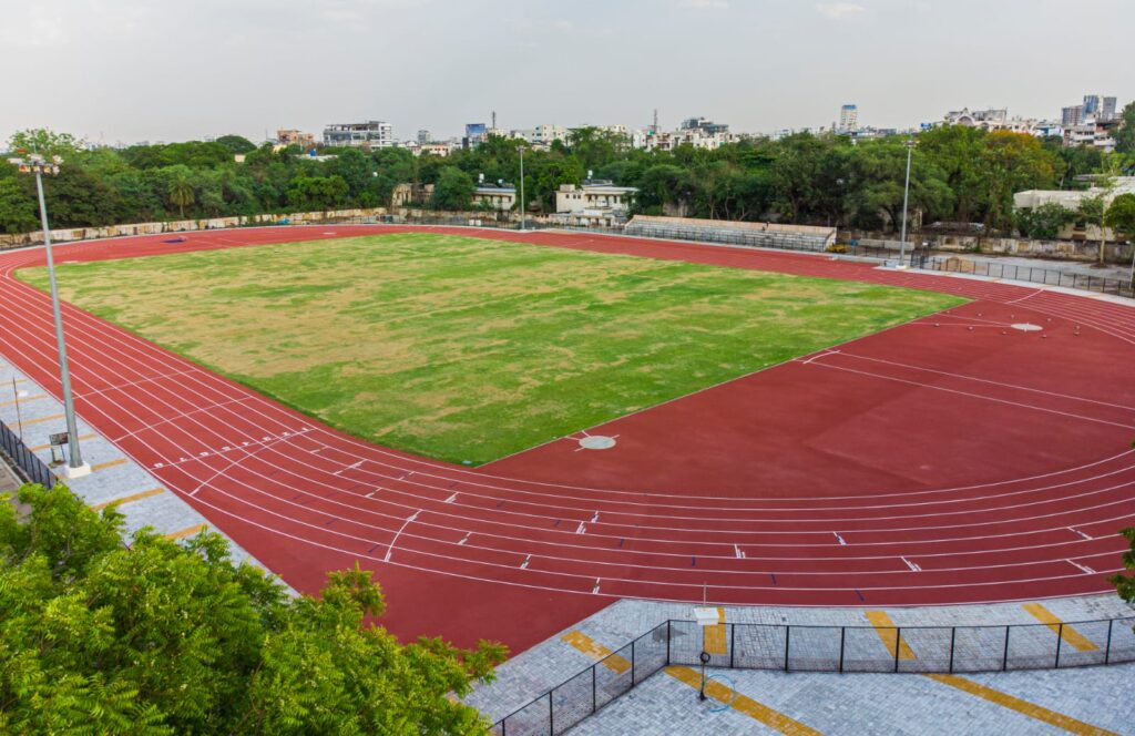 Rashtrasant Tukdoji Maharaj Nagpur University synthetic track gets international status