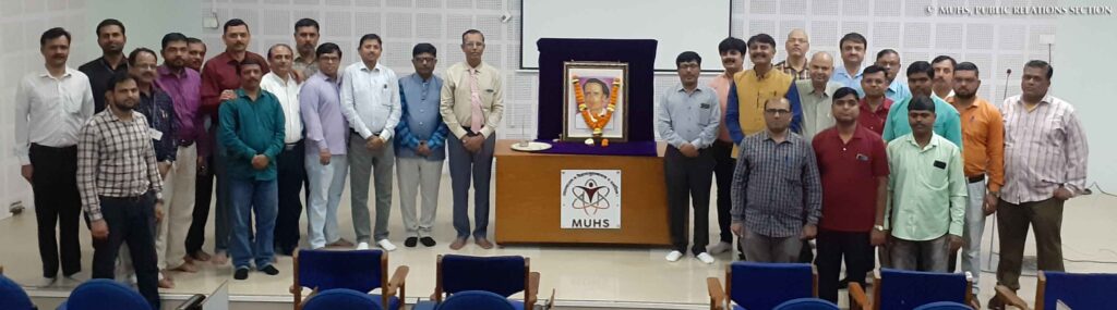 Sahitya Ratna Annabhau Sathe Jayanti Celebration at Maharashtra University of Health Sciences Nashik 