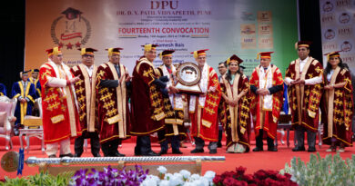 Dr. D. Y. Patil University graduation ceremony concluded