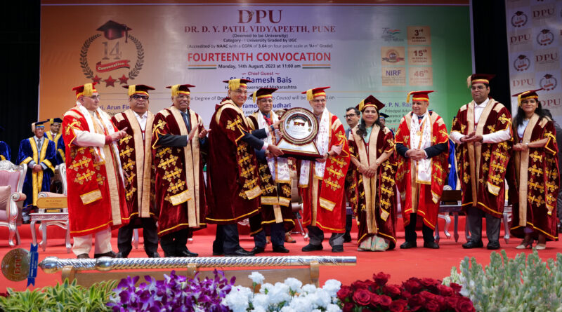 Dr. D. Y. Patil University graduation ceremony concluded