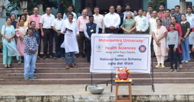 'Meri Mati Mera Desh' concluded at Maharashtra University of Health Sciences