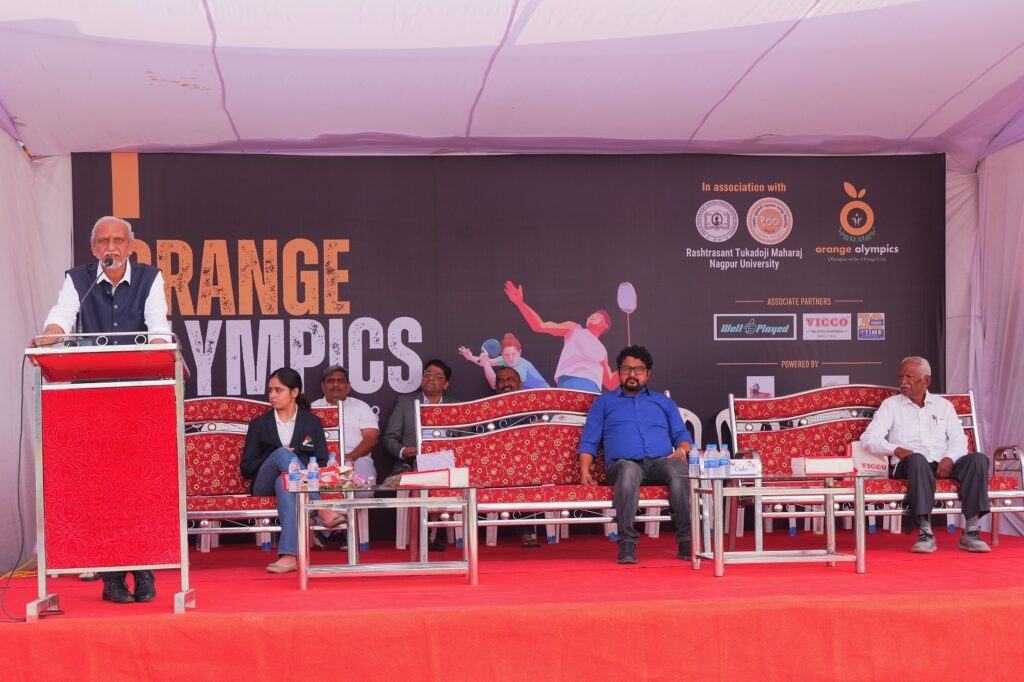 Rashtrasant Tukdoji Maharaj Nagpur University has started the Orange Olympic Games