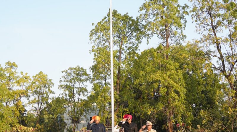 75th Republic Day was celebrated with enthusiasm in Mahatma Phule Agricultural University