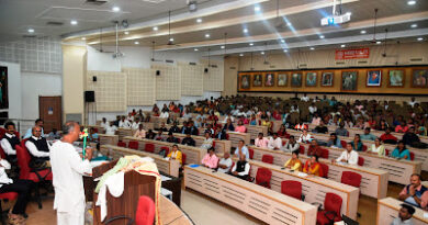 Demonstration of Mahatma Gandhi's 'Nai Talim' at Shivaji University