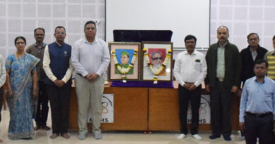 birth anniversary of Netaji Subhash Chandra Bose and Balasaheb Thackeray was celebrated with in muhs university