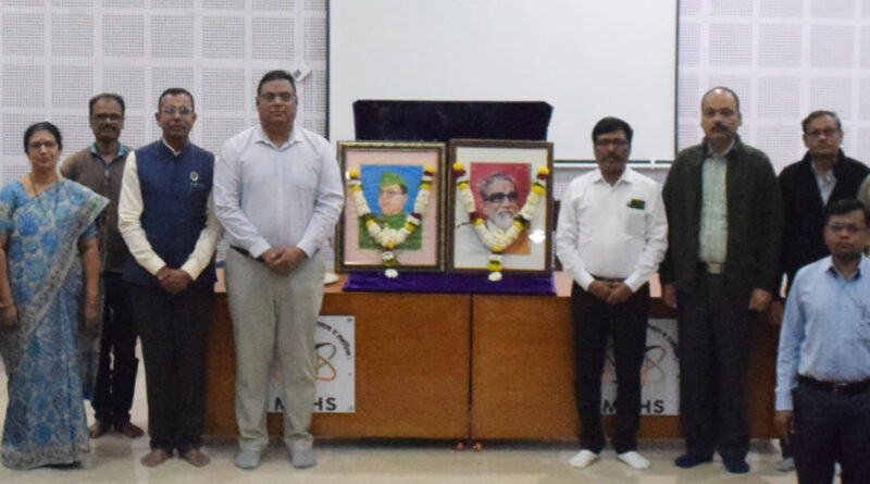 birth anniversary of Netaji Subhash Chandra Bose and Balasaheb Thackeray was celebrated with in muhs university