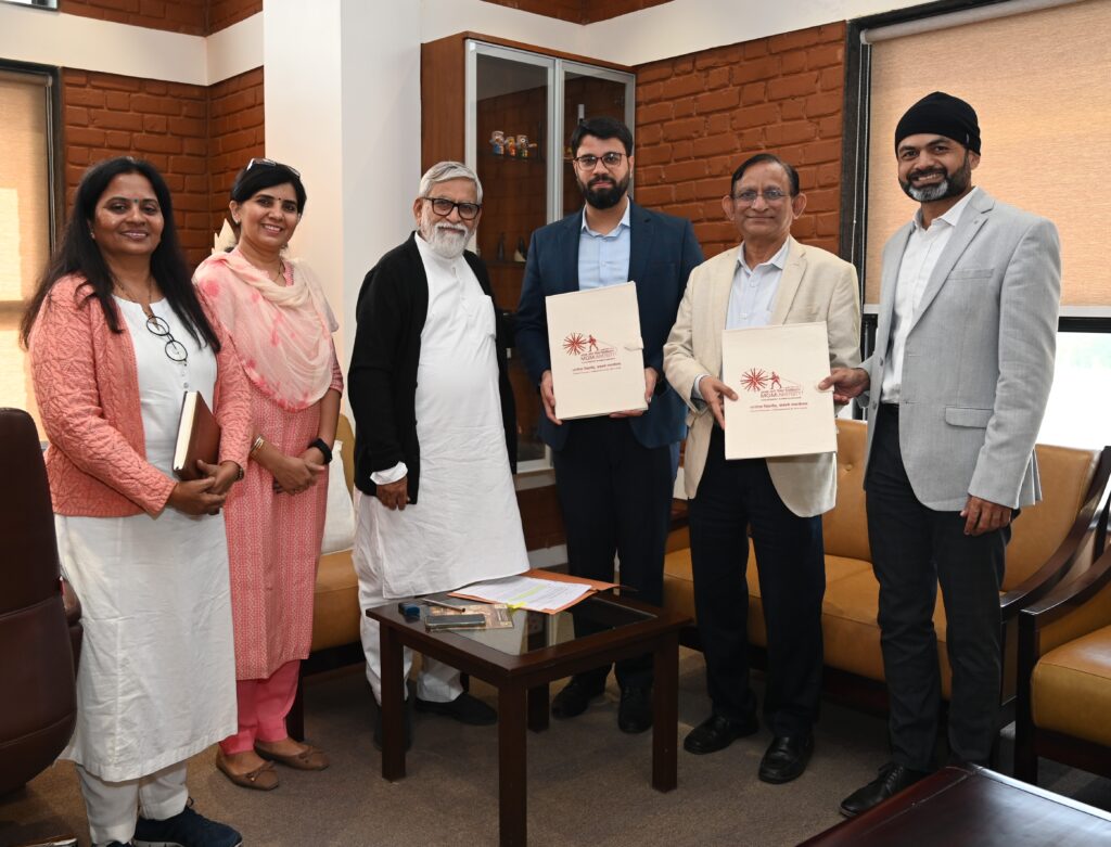 Mahatma Gandhi Mission University and BVG India Ltd. MoU between them