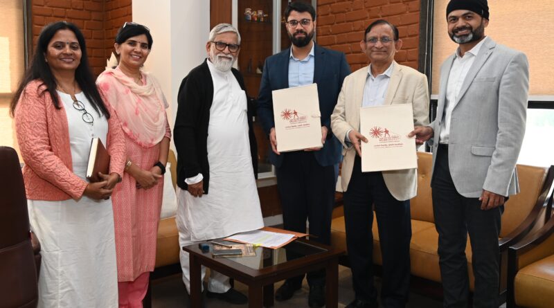 Mahatma Gandhi Mission University and BVG India Ltd. MoU between them