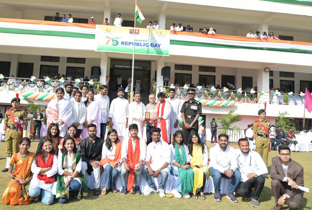 Republic Day was celebrated in a spirited atmosphere at MGM