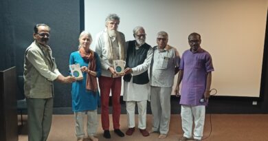 A documentary on the life of 'Lanza del Vasto' was screened at MGM University