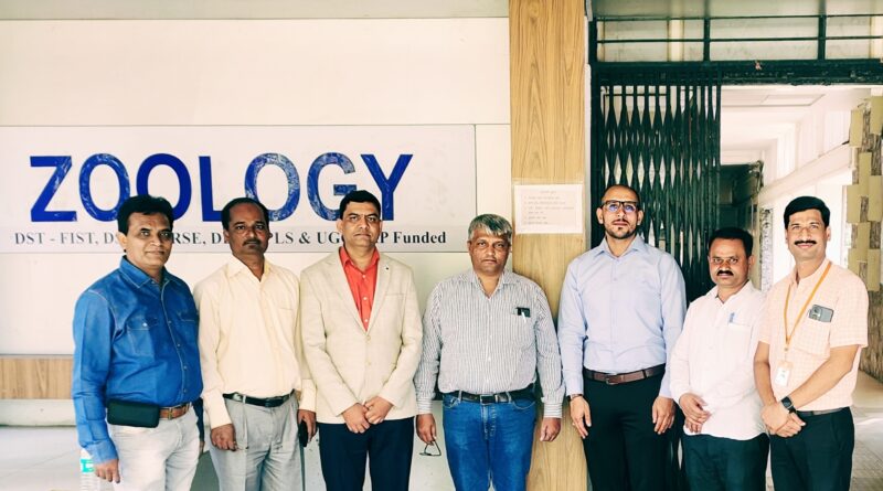 Shivaji University Department of Zoology receives first international student Ph.D