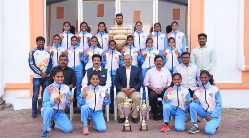 Shivaji University Women's Rugby Team Selection for Khelo India