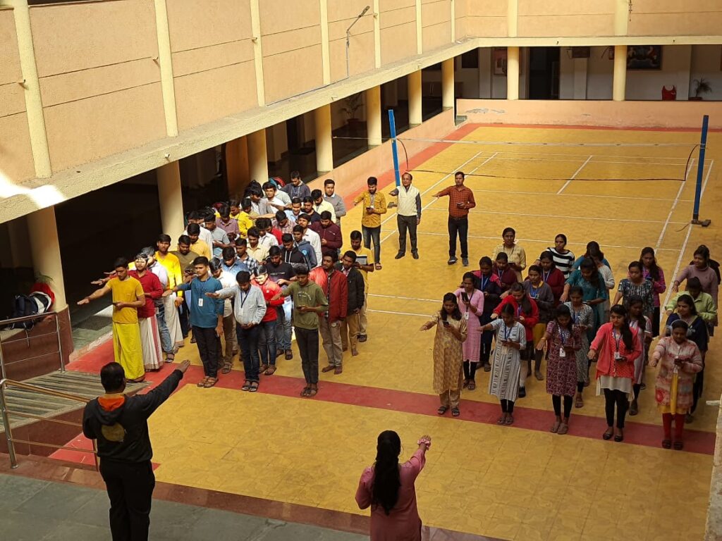 Kavikulguru Kalidas Sanskrit University taking oath on the occasion of National Voter's Day