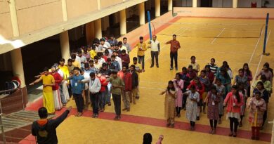 Kavikulguru Kalidas Sanskrit University taking oath on the occasion of National Voter's Day