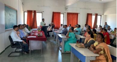 Parents meeting of School of Nanoscience and Biotechnology successfully concluded in Shivaji University