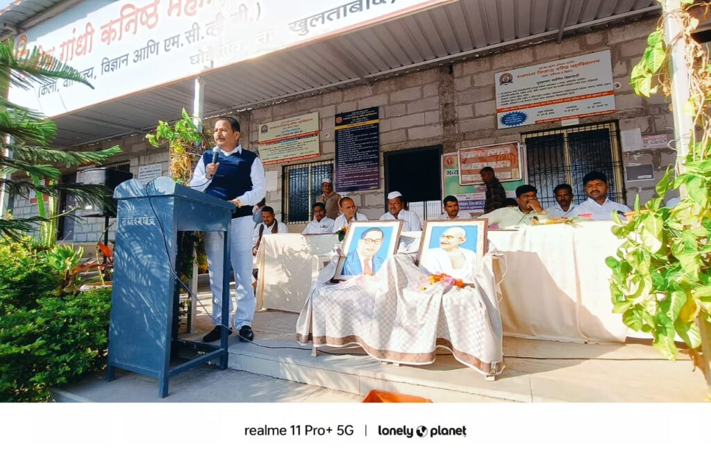 Republic Day was celebrated with enthusiasm in Rajmata Jijau Senior College