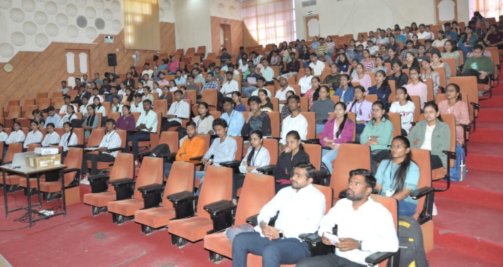 Lecture on 'Science and Spirituality: A Synthesis of Human Progress' held at North Maharashtra University