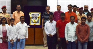 Chhatrapati Shivaji Maharaj Jayanti celebrated with enthusiasm in University of Health Sciences