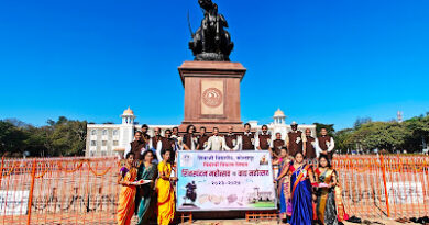 Inauguration of Shivspandan Festival in Shivaji University