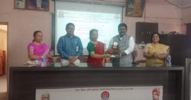 A workshop on Development of Advertising Skills was held in Dattarao Kadam College