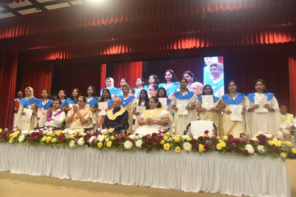 The 73rd Convocation of SNDT Women's University concluded with enthusiasm