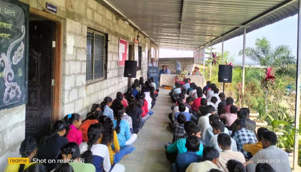 Marathi language conservation fortnight celebrated in Rajmata Jijau college