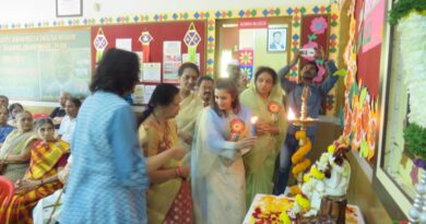 Inauguration of Snehdham Urja Katta Senior Citizens Virangula Center at Bharti University Educational Complex