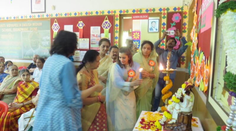 Inauguration of Snehdham Urja Katta Senior Citizens Virangula Center at Bharti University Educational Complex