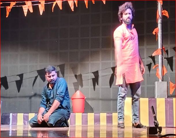 Amravati University's play 'Gang Shivajichi' won the honorable mention