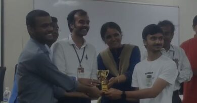 Students of Raisoni College, Pune won the title of Pune University's Tech Hackathon 2024