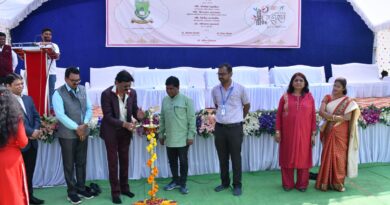 Grand opening of the three-day Amrit Sports and Art Festival at Gondwana University