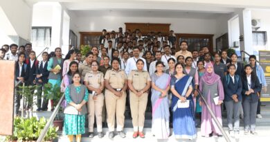 Cybercrime awareness lecture held at MGM on the occasion of International Women's Day