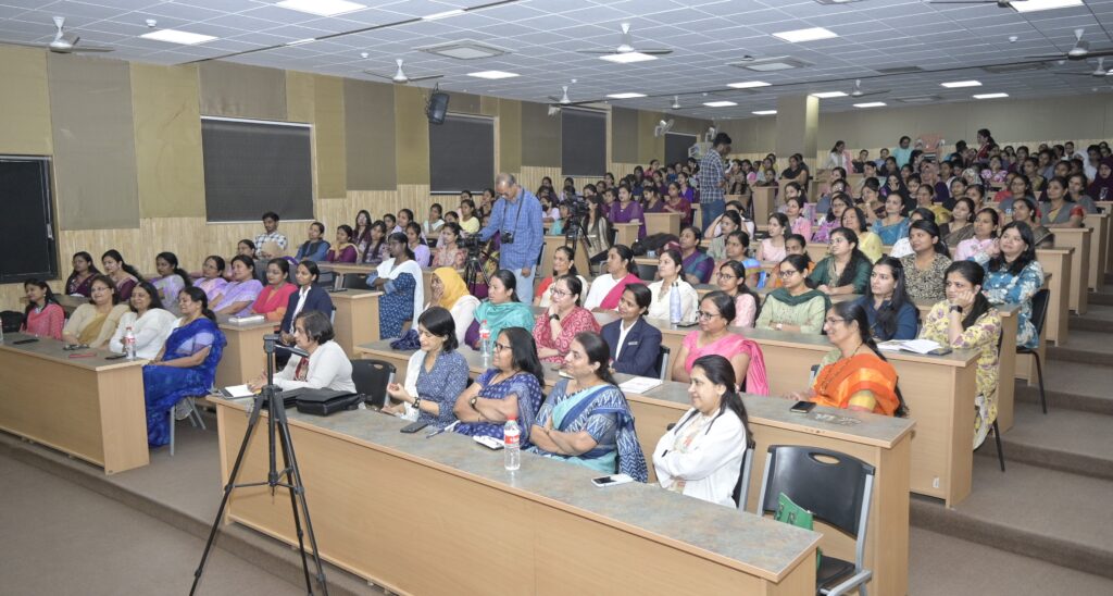 A seminar on 'Emotional Management for Working Women' was held at MGM University