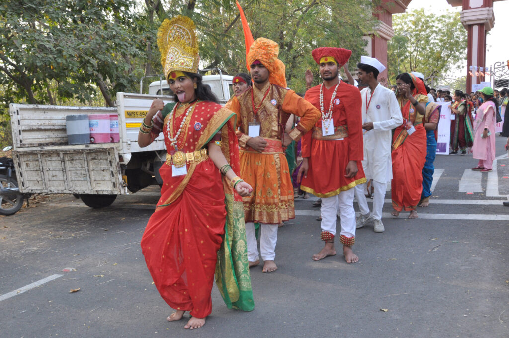 Inauguration of "Utkarsh" State Level Social and Cultural Competition at North Maharashtra University