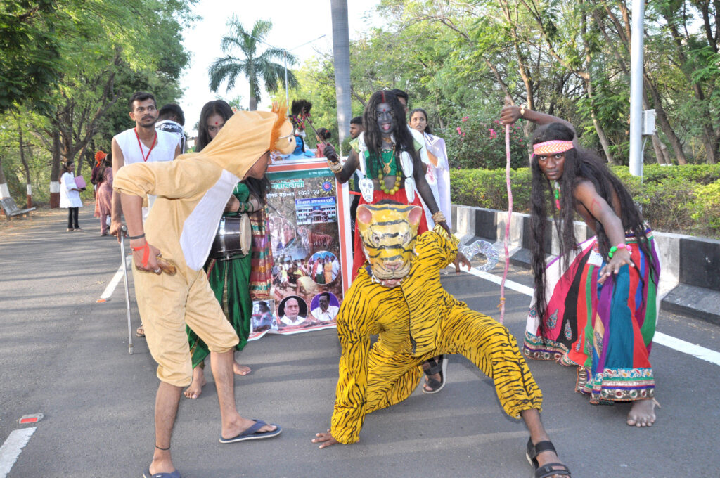 Inauguration of "Utkarsh" State Level Social and Cultural Competition at North Maharashtra University