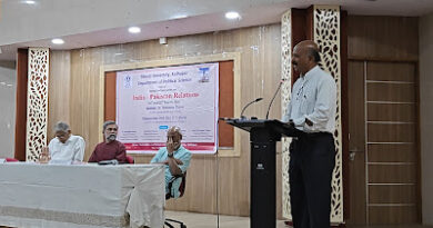 A special lecture series on 'India-Pakistan Relations' was inaugurated at Shivaji University