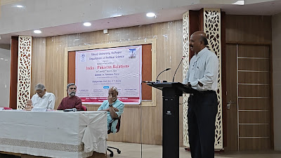 A special lecture series on 'India-Pakistan Relations' was inaugurated at Shivaji University