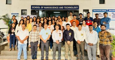 Enthusiastic participation of high school and college students in scientific exhibition competition of Nano Science Department