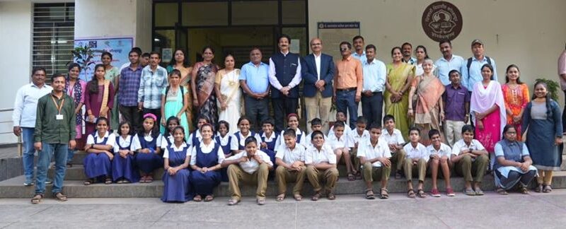 Organized science exhibition under accessible science initiative in Shivaji University