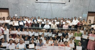 266 final year girls of Solapur University received placement training