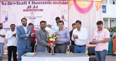 Vasantidevi Patil Institute of Pharmacy College held an intra-varsity volleyball tournament