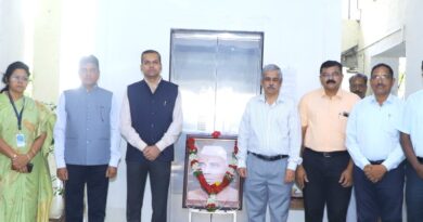 The birth anniversary of Yashwantrao Chavan, the first Chief Minister of Maharashtra, was celebrated at Amravati University