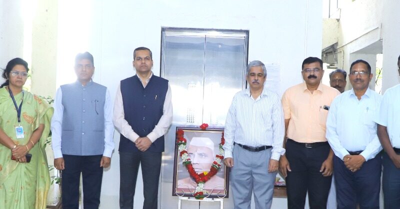The birth anniversary of Yashwantrao Chavan, the first Chief Minister of Maharashtra, was celebrated at Amravati University