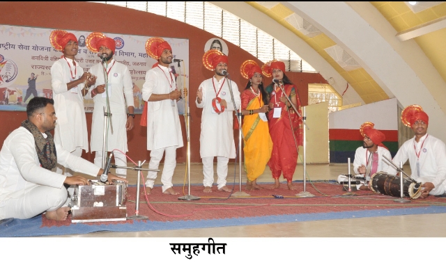 The third day of the "Utkarsh" festival at North Maharashtra University was a colorful one
