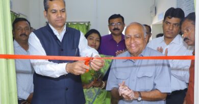 Inauguration of the latest fitness equipment in the University's health center by the Vice-Chancellor