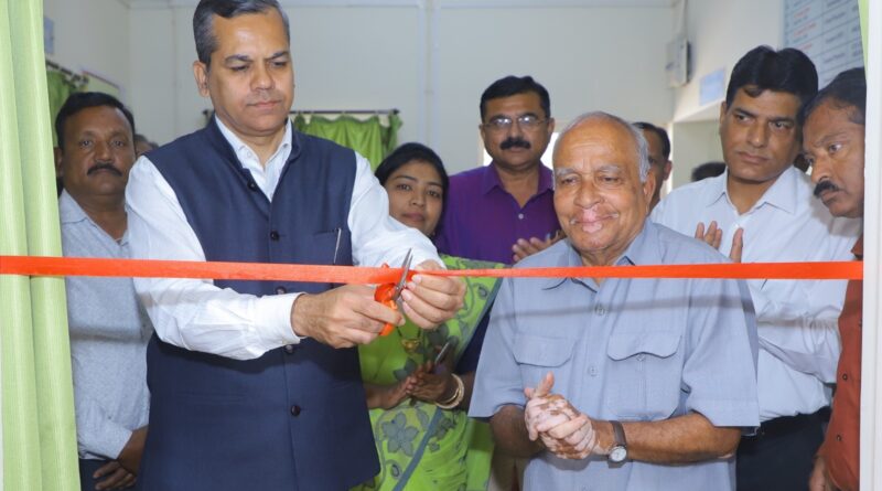 Inauguration of the latest fitness equipment in the University's health center by the Vice-Chancellor